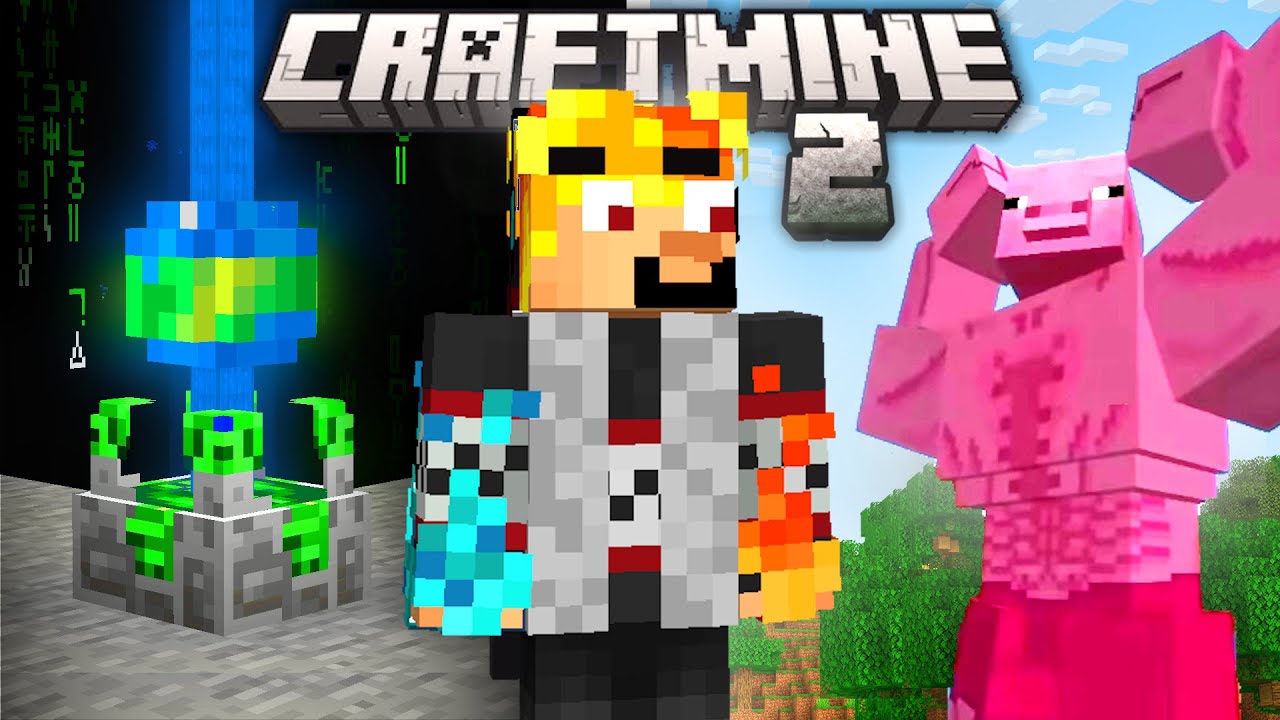Zahrál jsem si MINECRAFT 2.. (Craftmine)