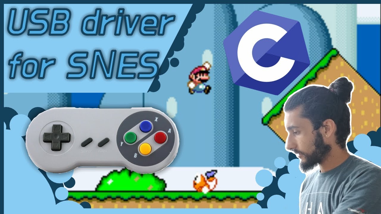 Writing a USB driver for an SNES controller (So I can play Super Mario World!!)