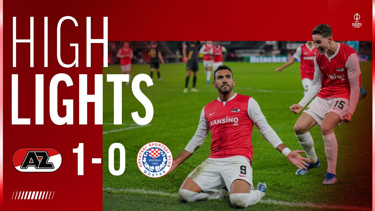 𝙊𝙣𝙚 𝙂𝙤𝙖𝙡 𝙒𝙞𝙣 | AZ - HŠK Zrinjski | Conference League