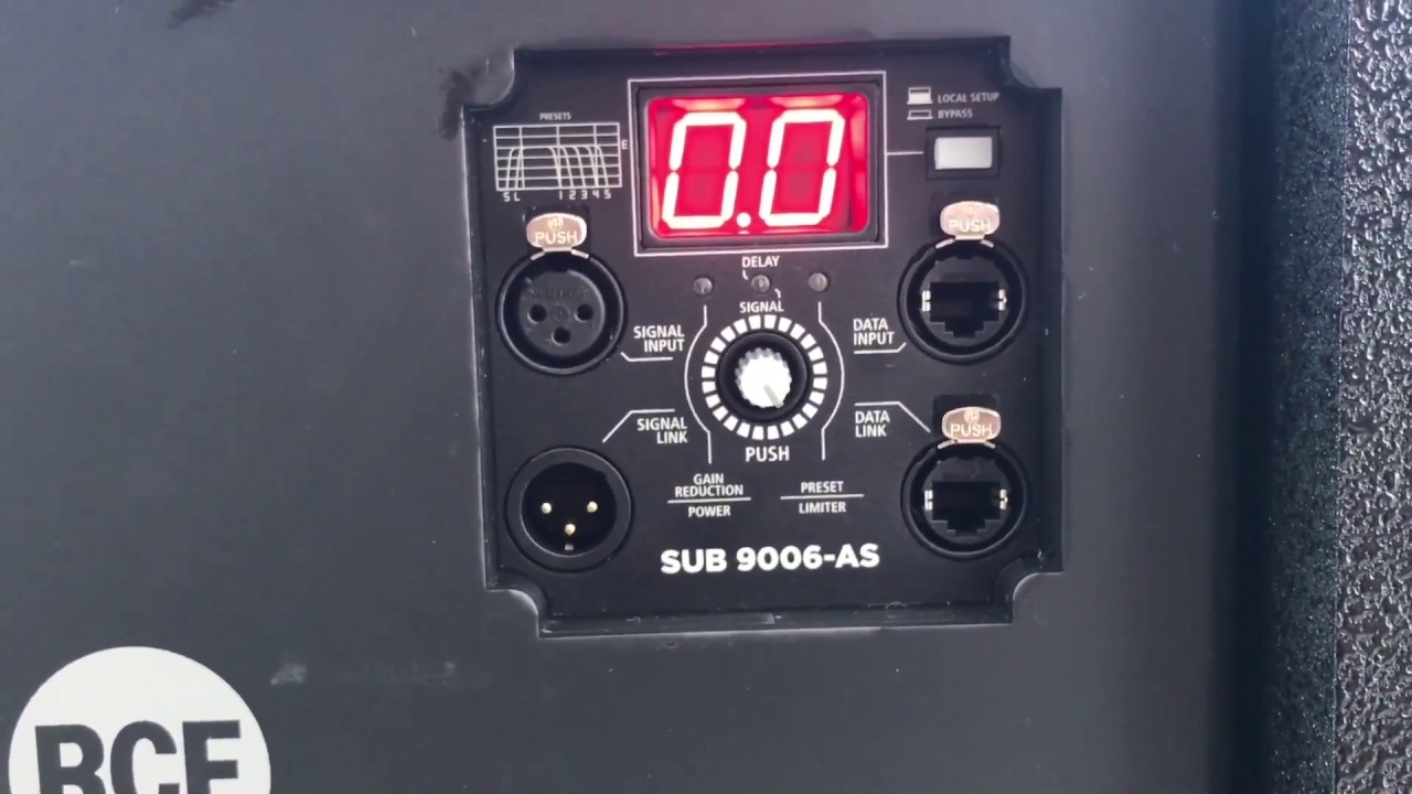 RCF SUB 9006-AS 7200 watt Dual 18