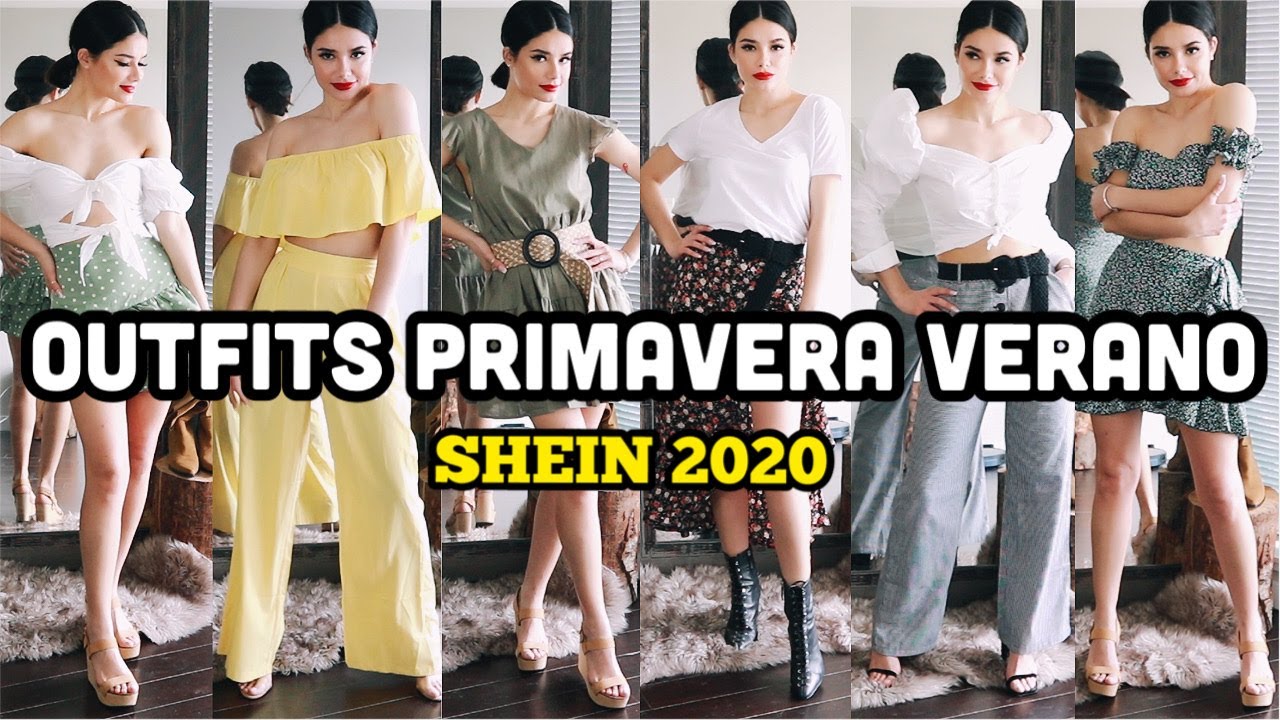 OUTFITS PRIMAVERA VERANO 2020| HAUL DE SHEIN| ME PRUEBO TODO⭐️YISSEL G⭐️