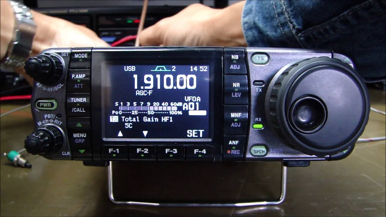 ALPHA TELECOM: ICOM IC-7000 REVISÃO e ALINHAMENTO COMPLETO DO MENU DE SERVIÇO