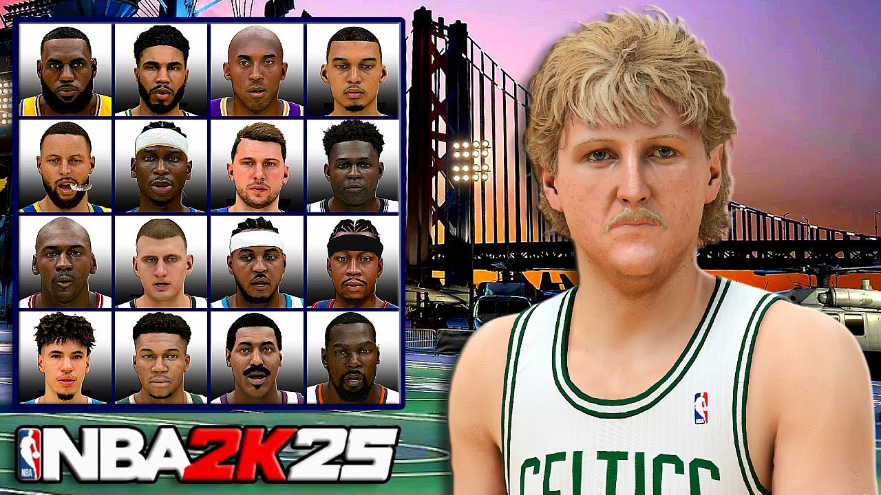ЛУЧШЕЕ создание лица Ларри Берда в NBA 2k25!