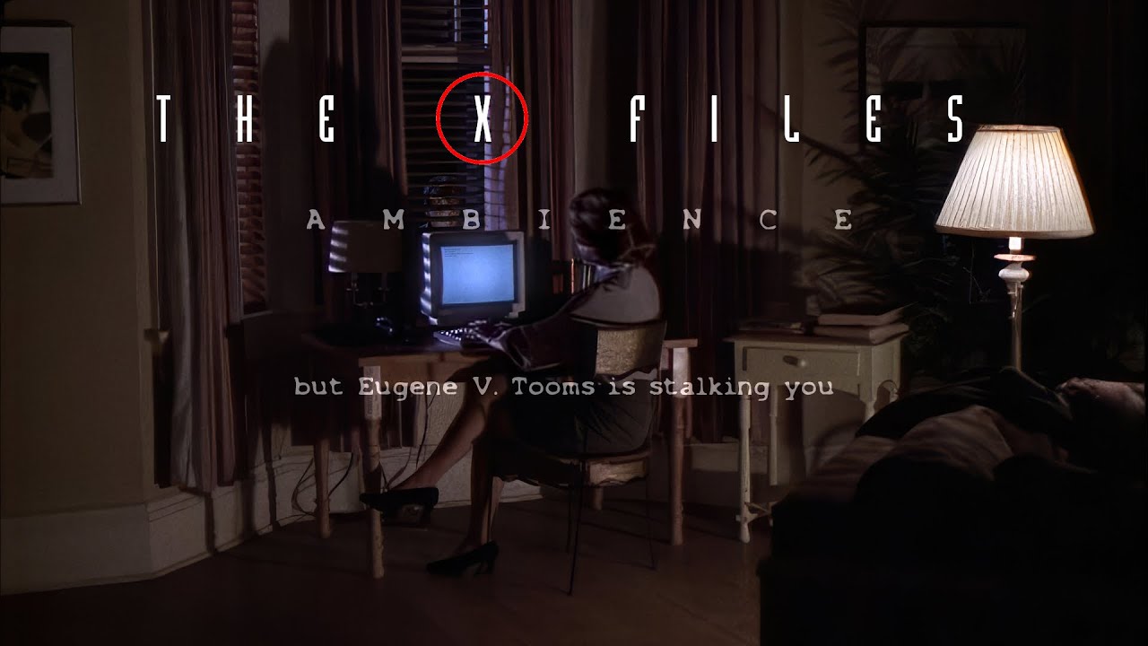 X-Files Agent Scully's Apartment 90s Nostalgia Sleep Ambience | Retro PC White Noise Calm Soundtrack