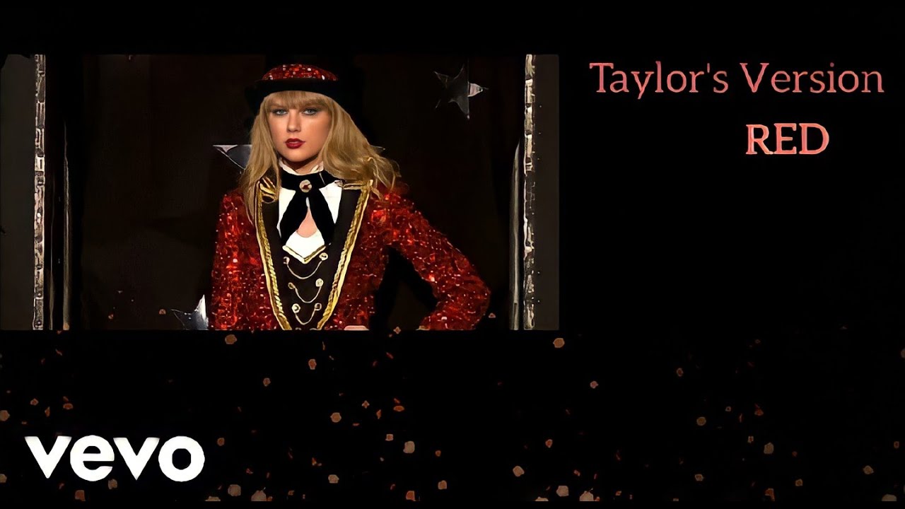 Taylor Swift - RED (Taylor's Version) (Official Lyric Video)