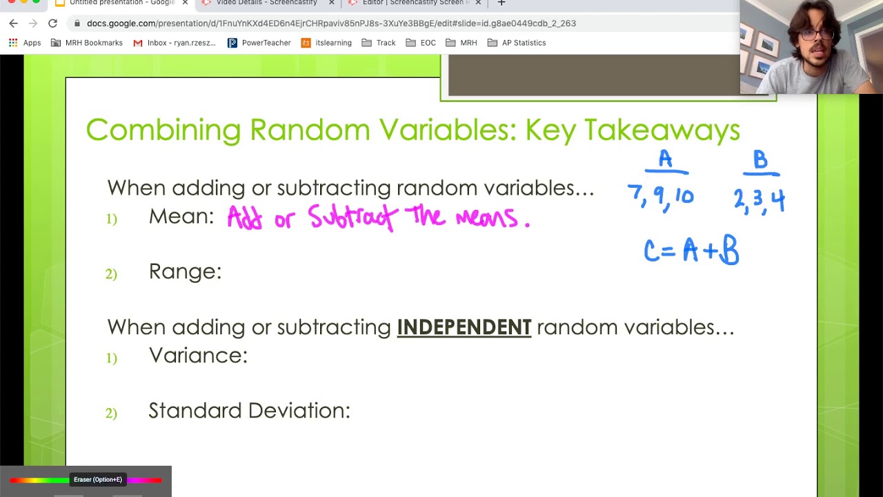 6.2b - Combining Random Variables