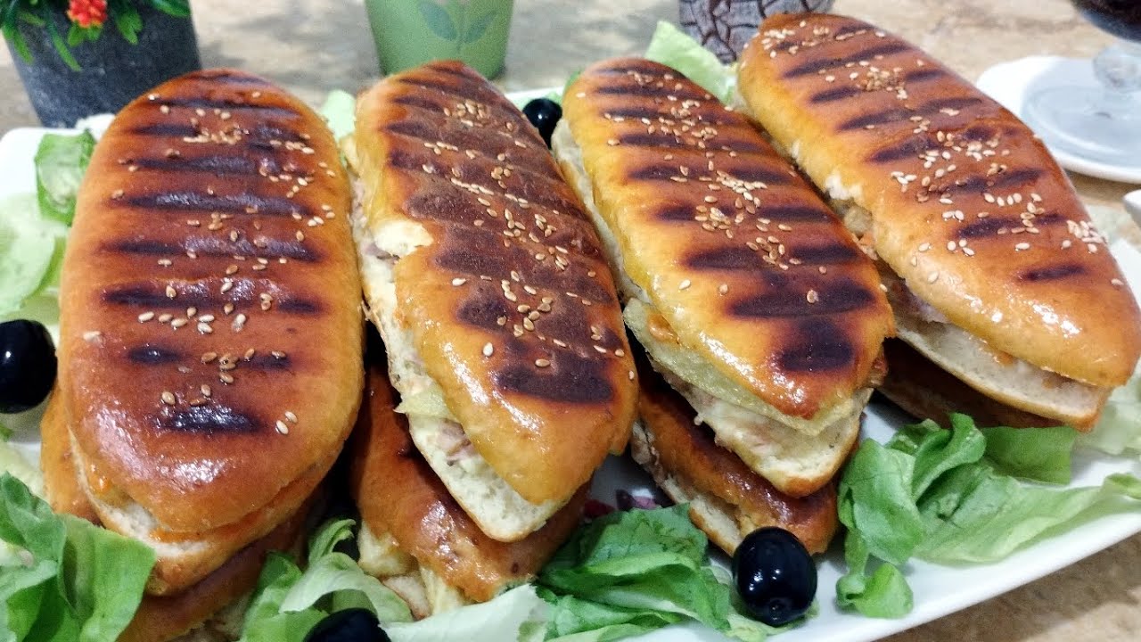 Sandwich d’été sans viande ni poulet en kabyle