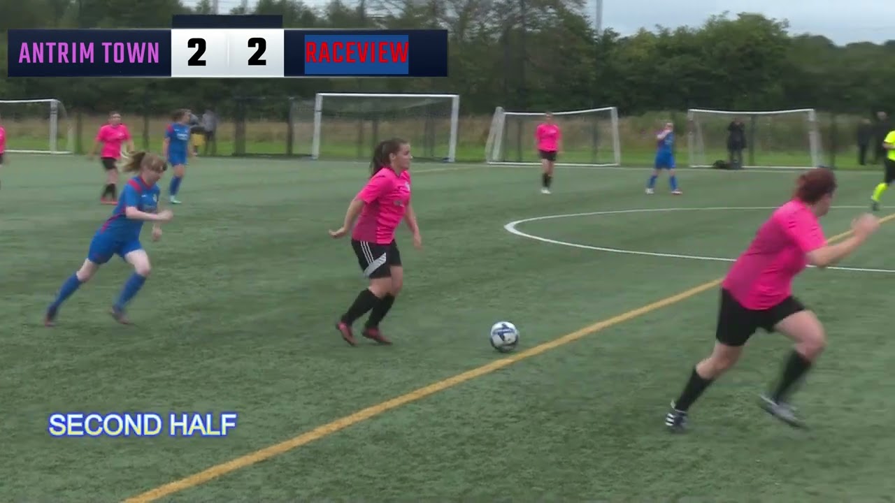 MATCH HIGHLIGHTS - Antrim Town Women v Raceview Women 14/0/824