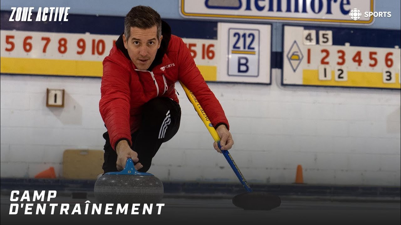 Le lancer, sans se casser le cou! | CAMP D'ENTRAÎNEMENT | Curling