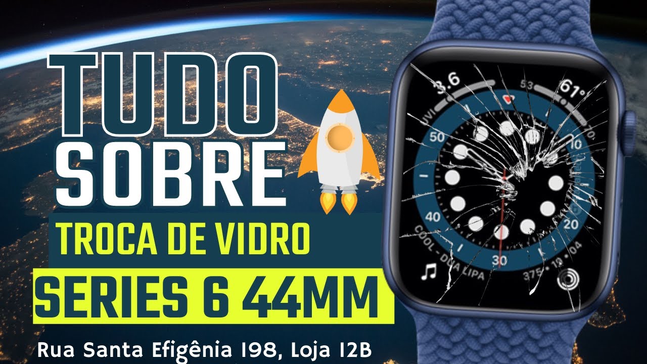 MEU APPLE WATCH SERIES 6 QUEBROU! COMO E ONDE CONSERTAR ?