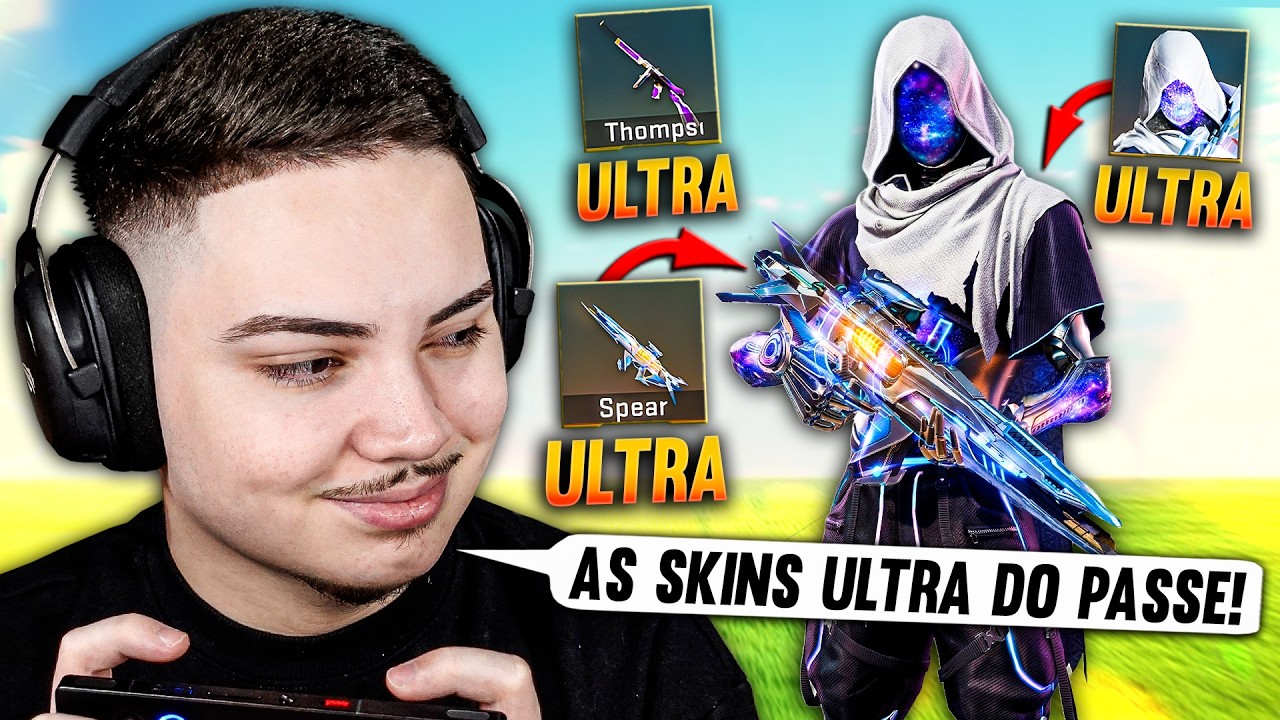 *NOVO PERSONAGEM* ULTRA + LANÇA ULTRA do PASSE no BLOOD STRIKE 🔥 (Lança + Ethan + Thompson)