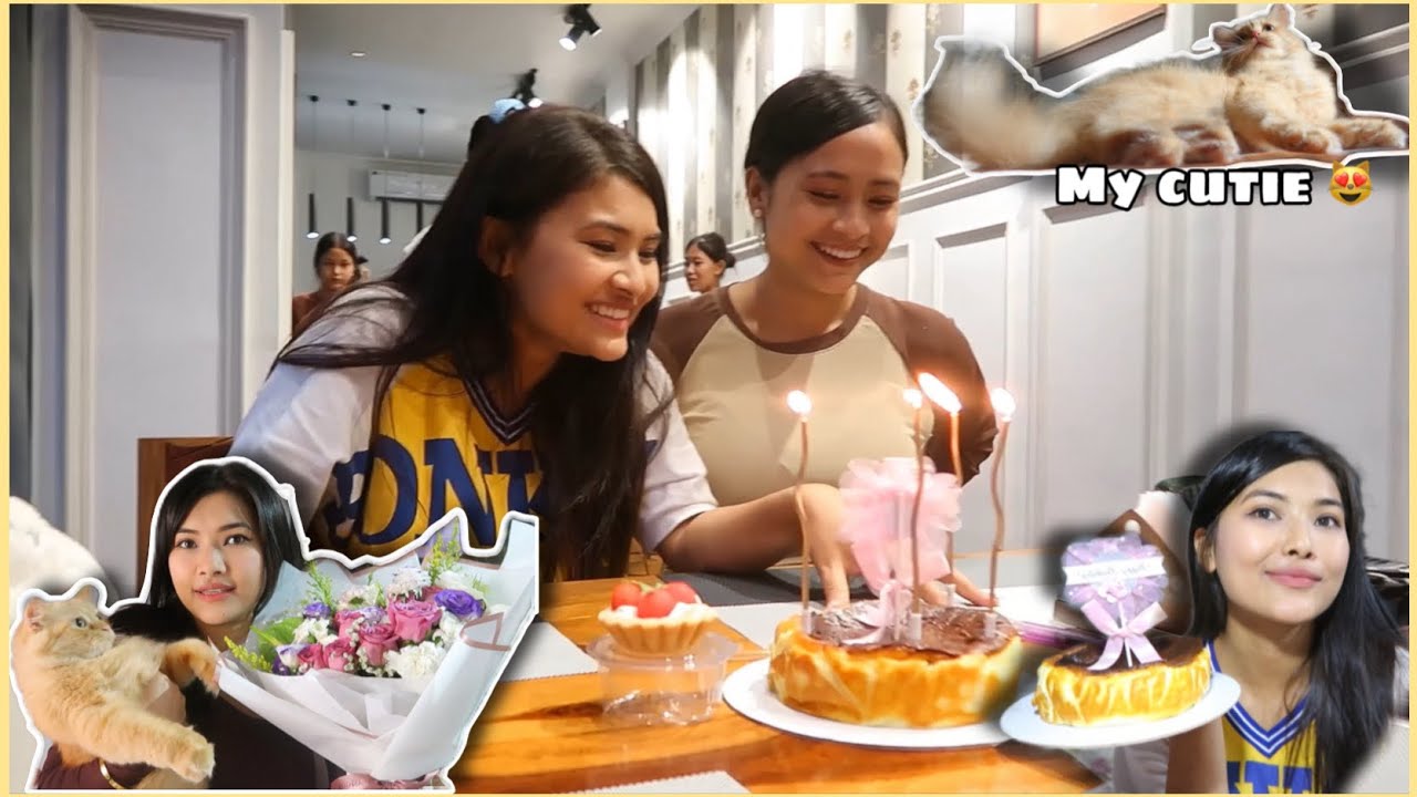 Sono Chubi amagi Birthday gi Cheesecake sembiba😆🎂\ Vlog / @PrettyXOXO
