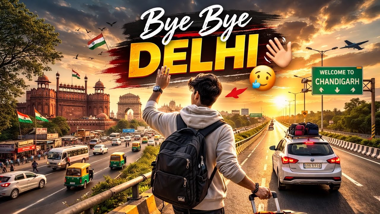 Finally Out of State! 😳 Delhi to Chandigarh