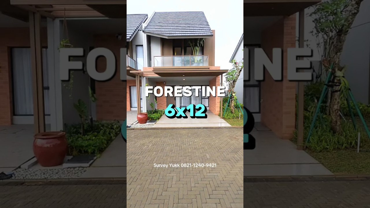 House Tour Forestine Tipe 6 #rumahjakartabarat #forestine #housetour