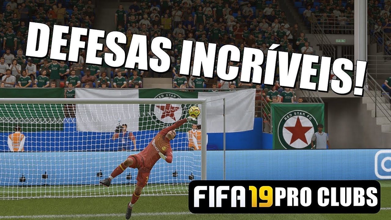 FIFA 19 PRO CLUBS GOLEIRO • DEFESAS INCRÍVEIS!