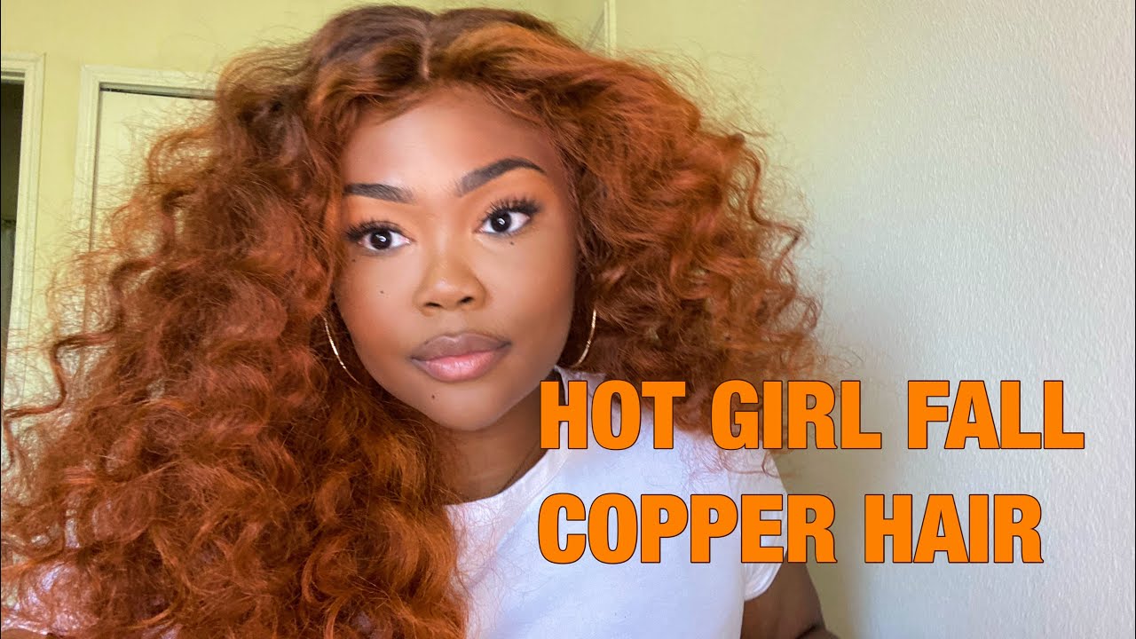 Bright Orange/Copper Watercolor method! TUTORIAL // Vanlov Hair Mall