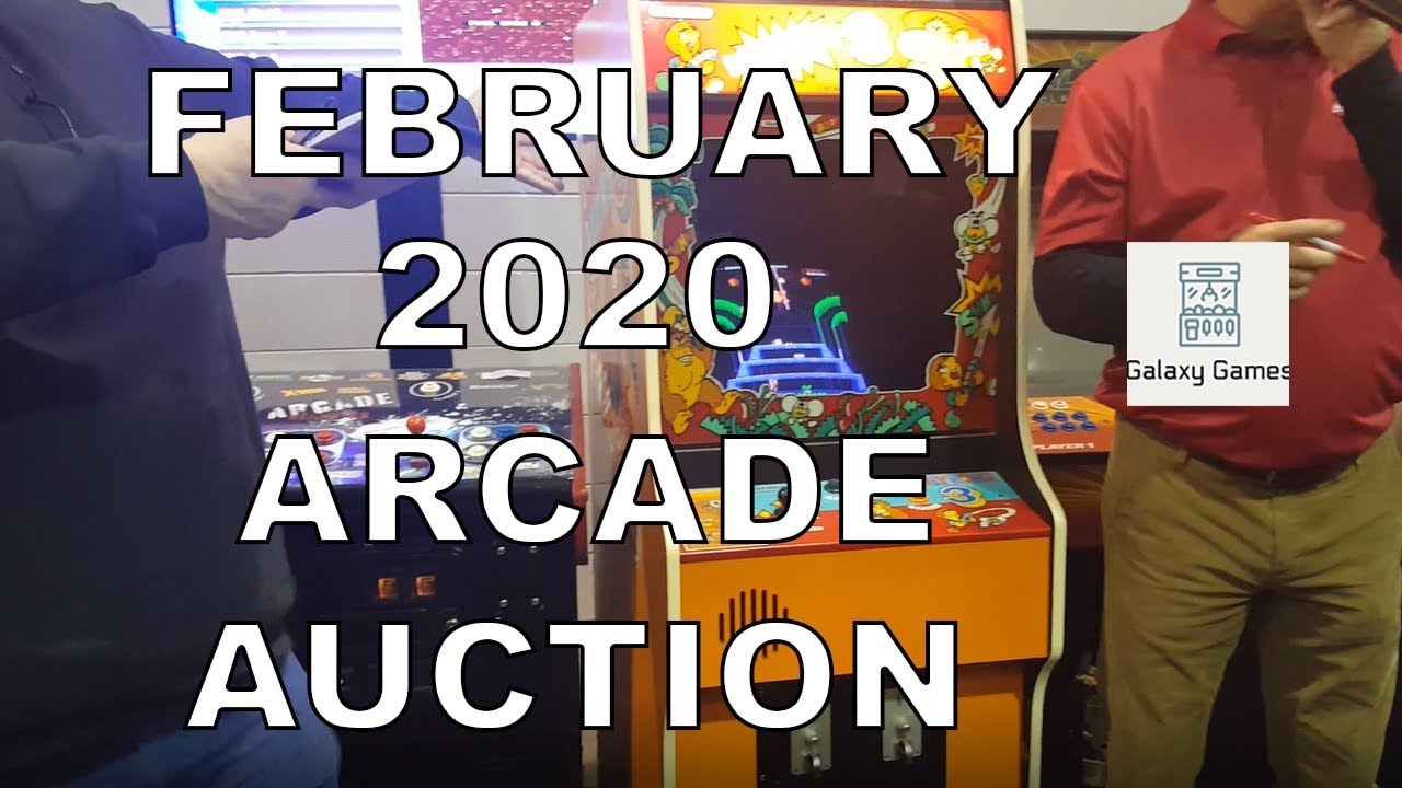 Arcade Pinball Vending Coin Op Auction - February 8th, 2020 - Carolina