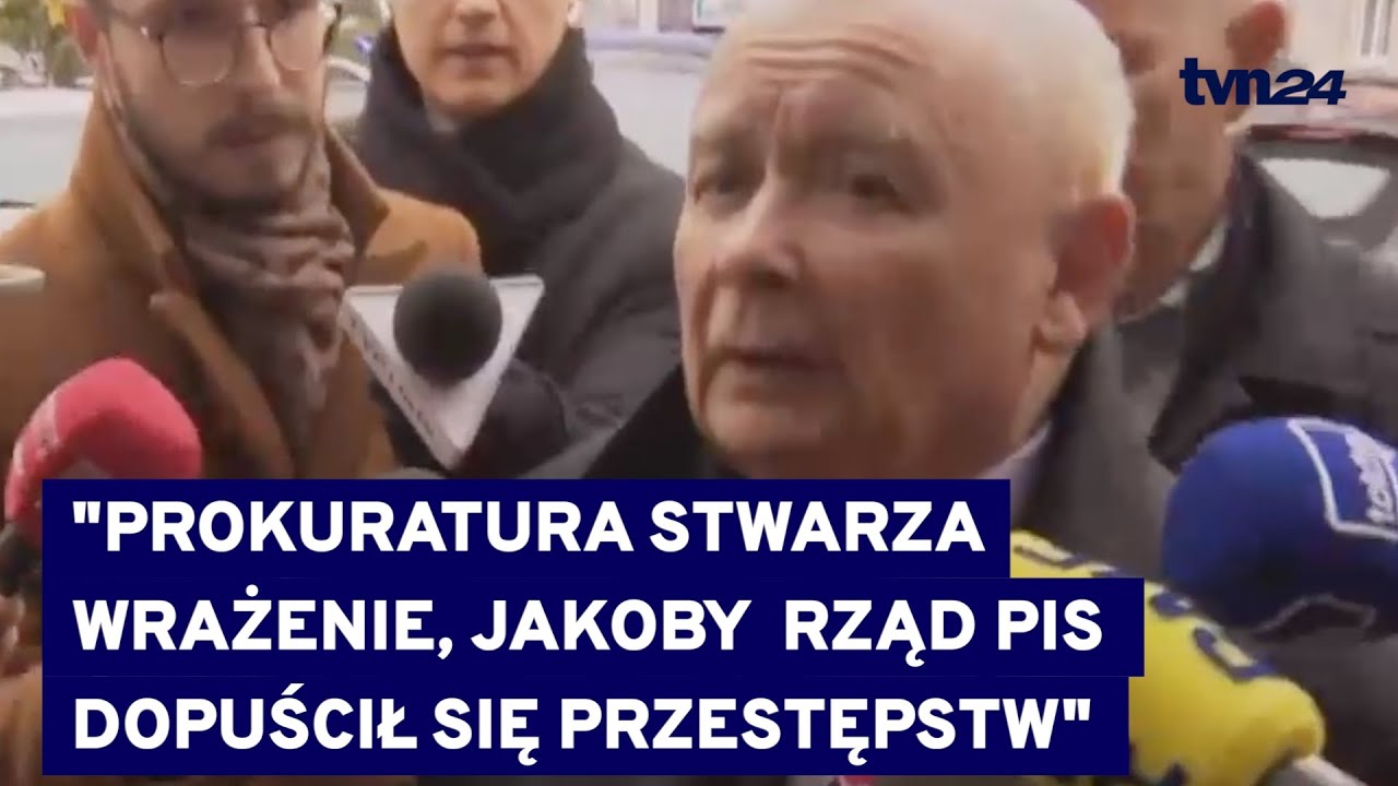 Kaczyński przesłuchany w sprawie wyborów kopertowych. 