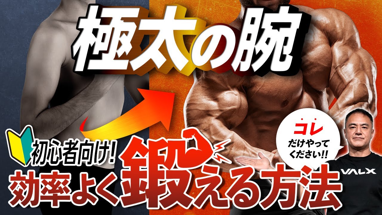 【必見】1ヶ月で腕がパンパンになる！遠回りしたくない人におすすめの腕トレを紹介！