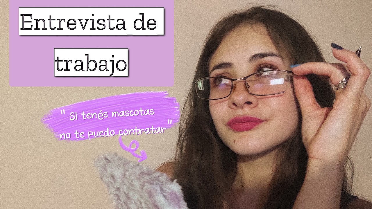 ASMR entrevista LABORAL // ASMR CASERO (soft spoken)