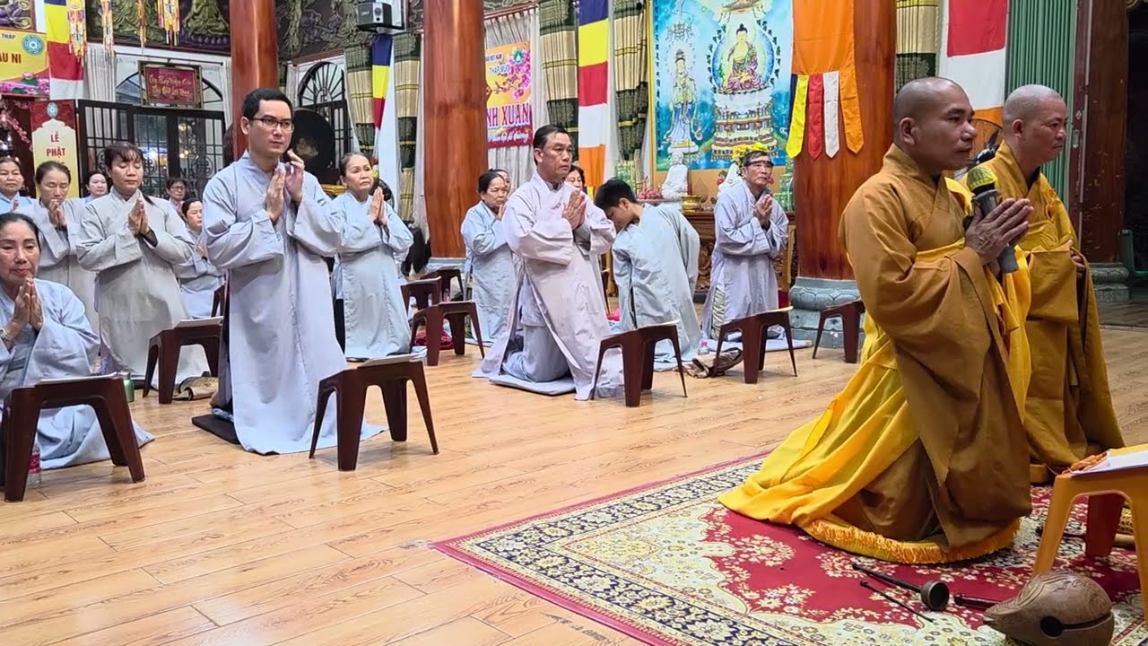 Chùa Thiền An : Lễ sám hối hồng danh mùng 1/2/Bính Ngọ 