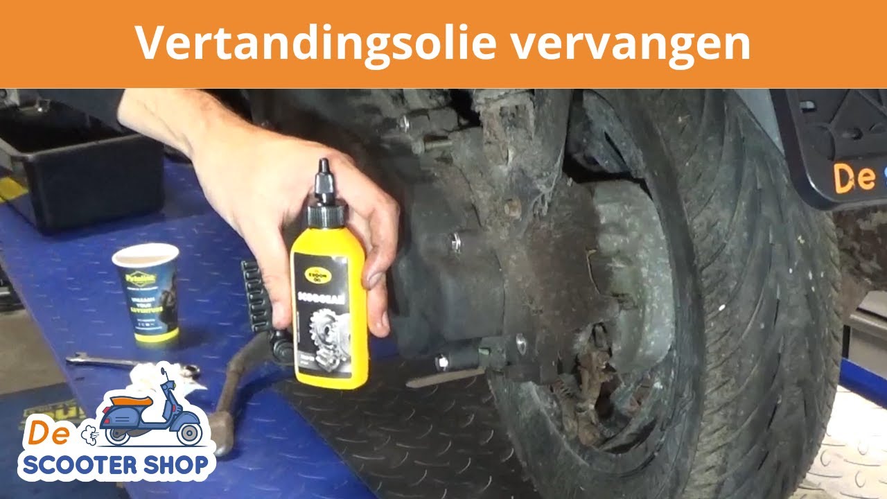Vertandingsolie vervangen van China/GY6 scooter | Montagevideo - De Scooter Shop