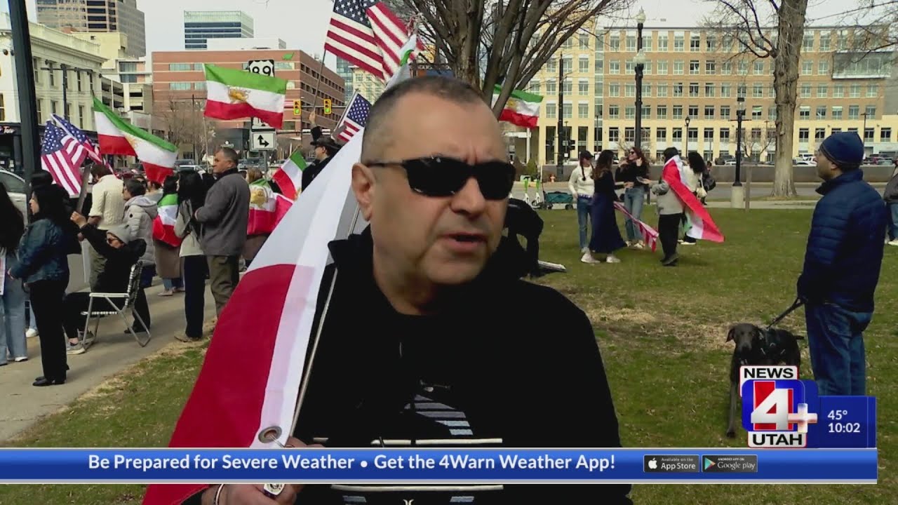 Utah rally highlights discourse surrounding U.S. military strikes on Iran