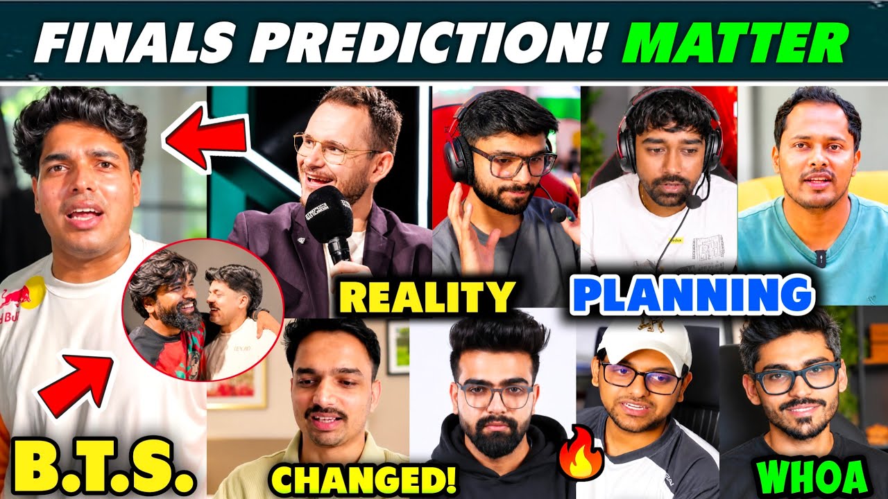 ALL REPLY! Finals Prediction, DROP Change, GHATAK 🖤, JELLY Defend, LOLZ Quit?, Mazy, Omega, ENC BMPS