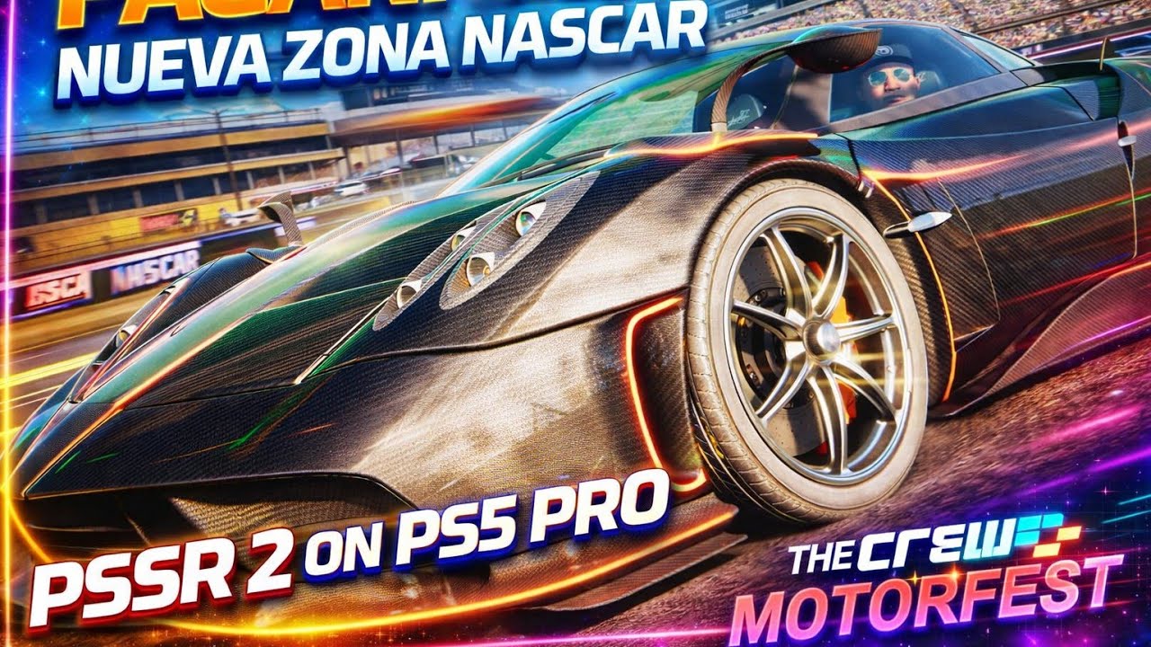 Así se ve el PAGANI IMOLA en THE CREW MOTORFEST PS5 PRO | PSSR 2 + NASCAR