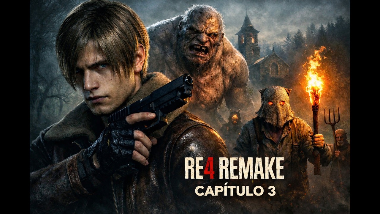RE4 Remake Gameplay PT BR  Capítulo 3 Completo