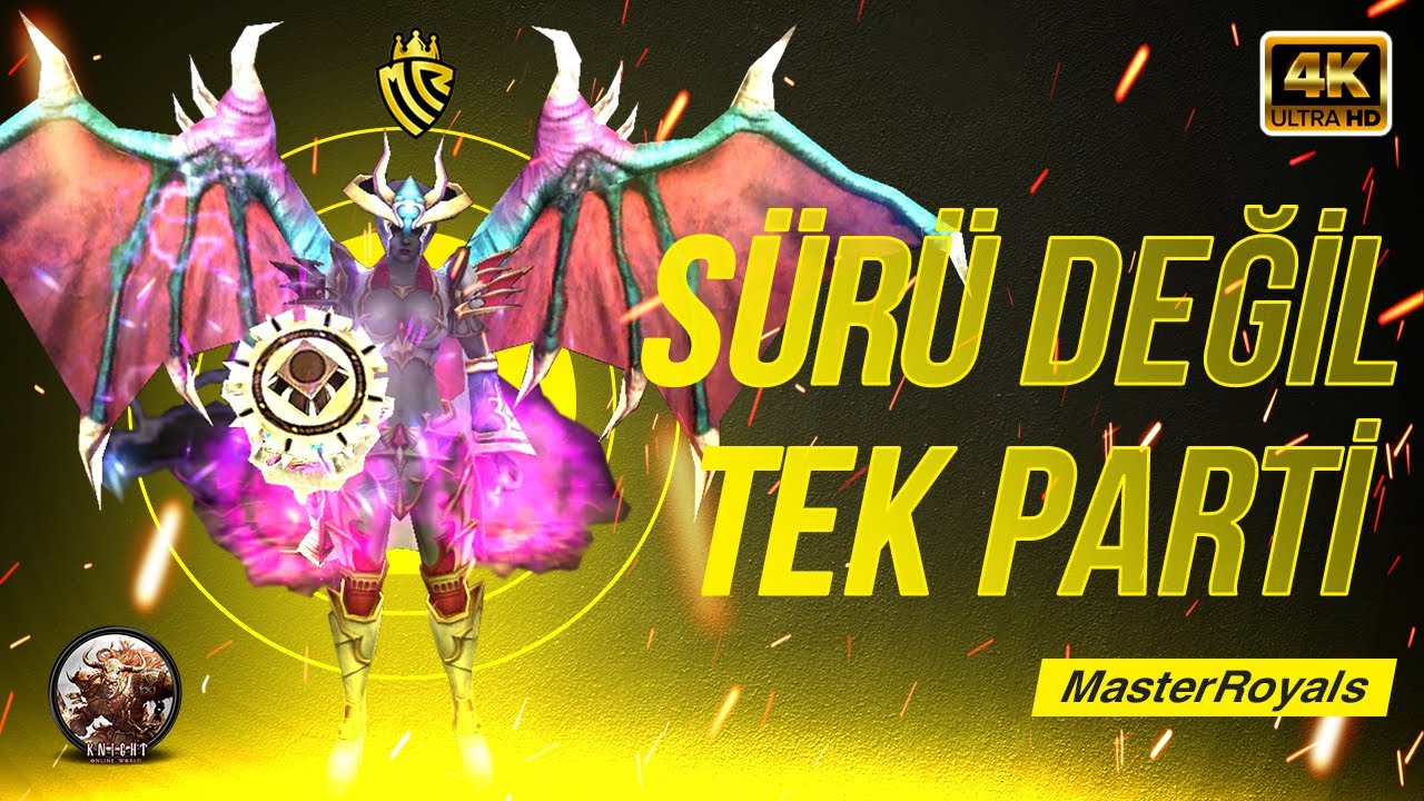 Sürüler Arasında Tek Parti Aksiyon Dolu Mage PK’sı - MasterRoyals 2024 👑 #knightonline #oreads