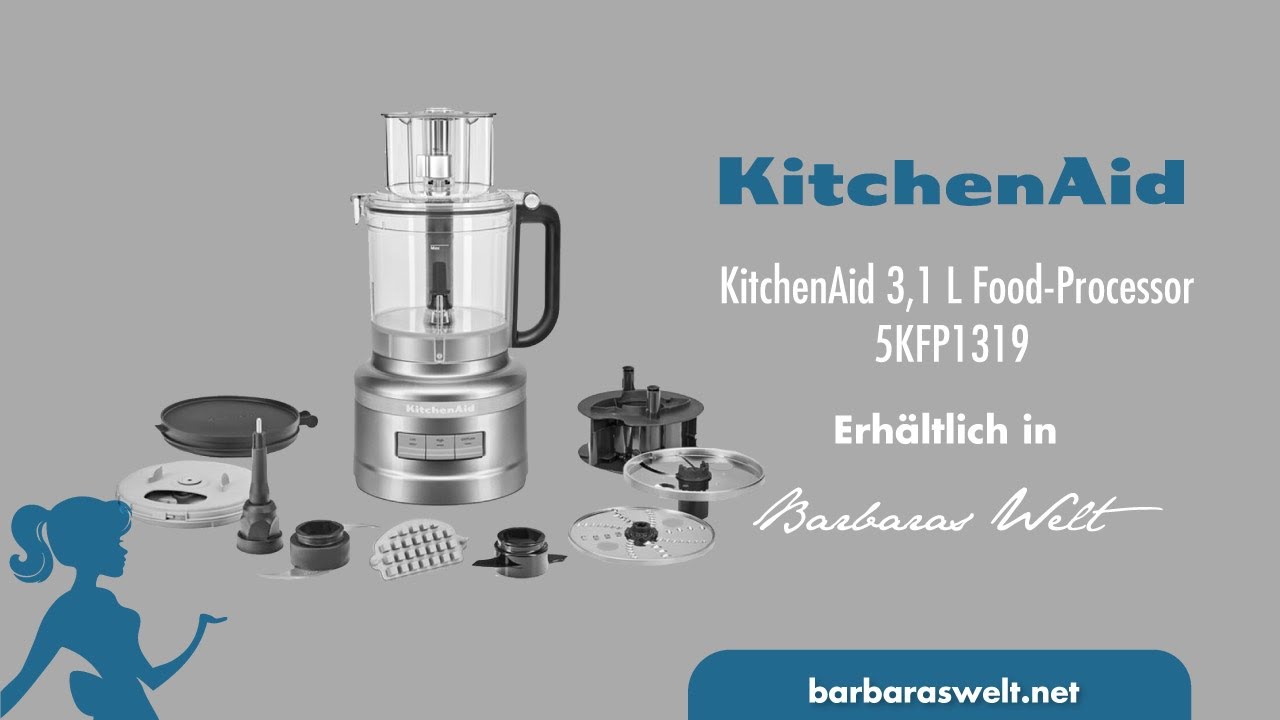 KitchenAid 3,1 L Food Processor 5KFP1319 Video Barbaras Welt 06 2023
