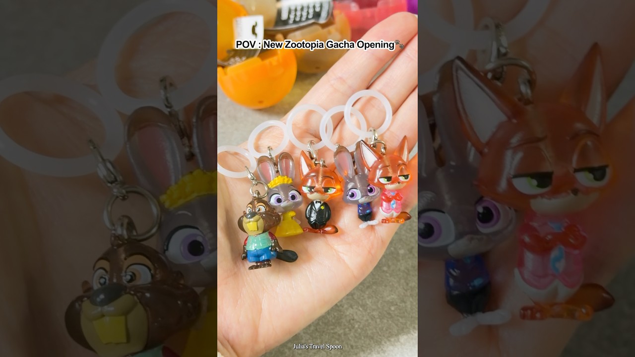 POV : New Bandai Disney Zootopia Mejirushi Gacha Opening ✨