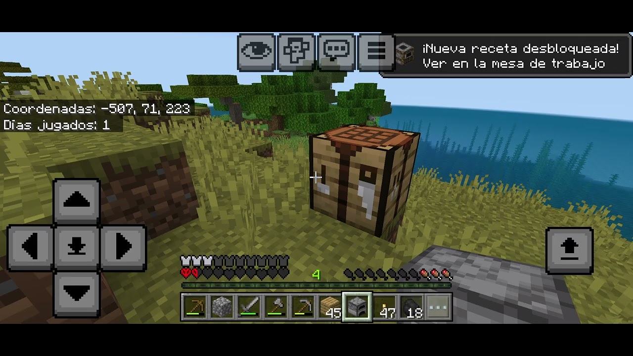 No me pude pasar minecraft me mori pero no lo grabe