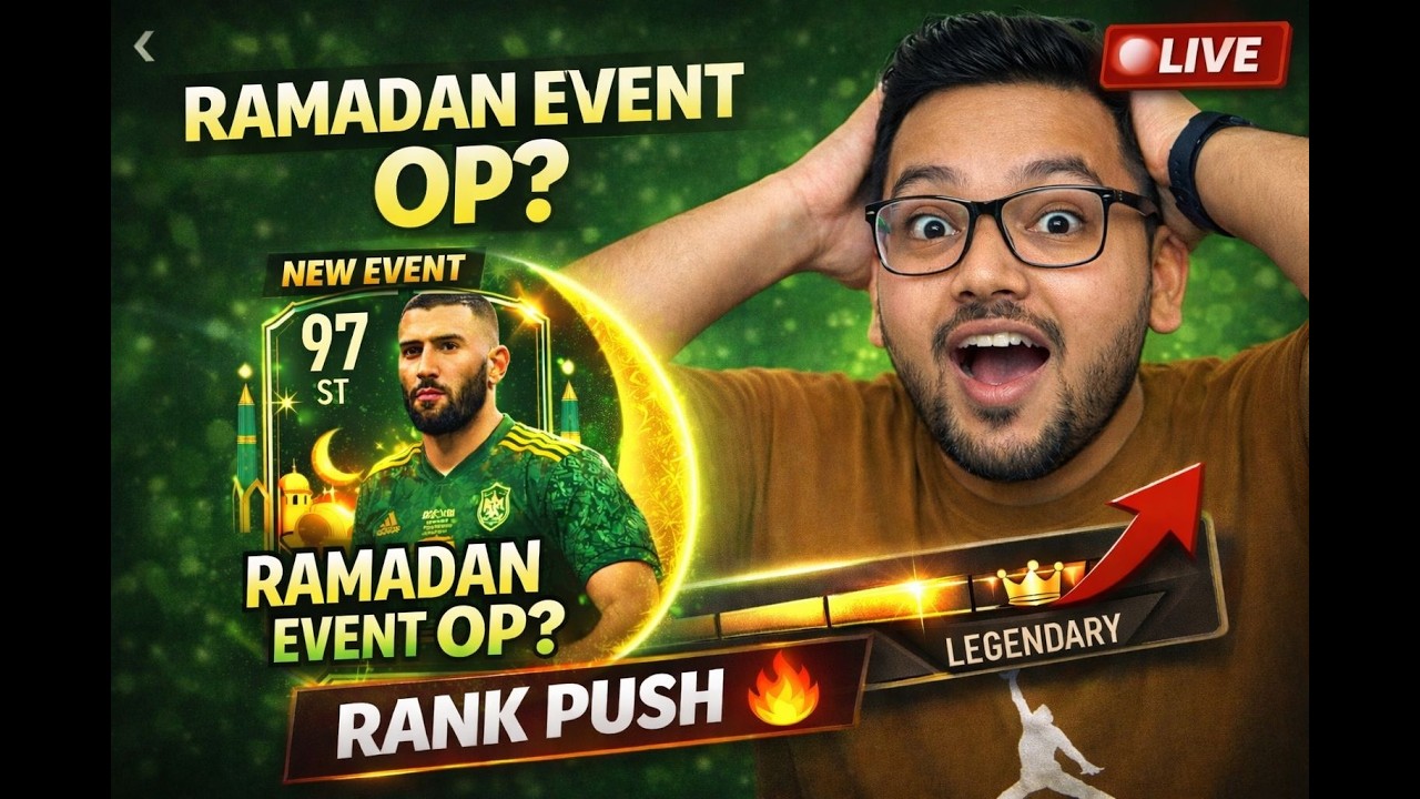 RAMADAN EVENT REVIEW + RANK PUSH LIVE 🔥 Worth It or Scam? | FC Mobile | Road to 4K SUBS!