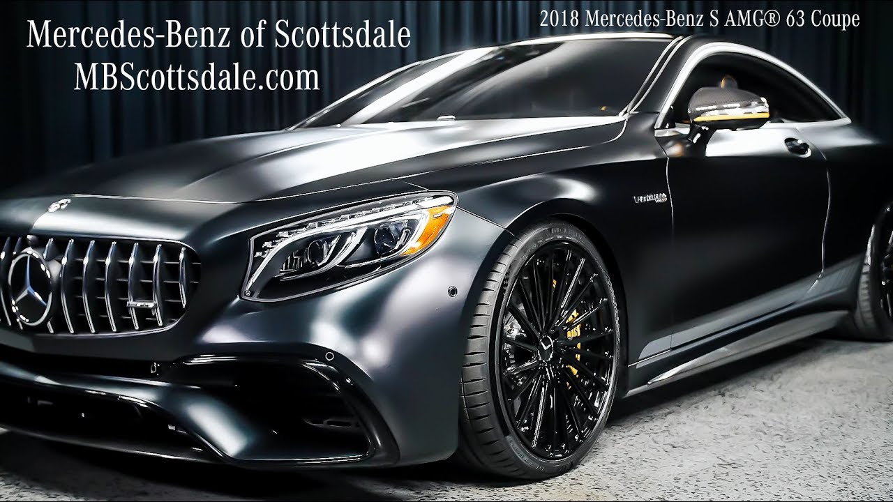 AMG® Studio Coupe — Mercedes-Benz S AMG® 63 Coupe 2018 года — обзор S63 AMG от Mercedes-Benz из С...