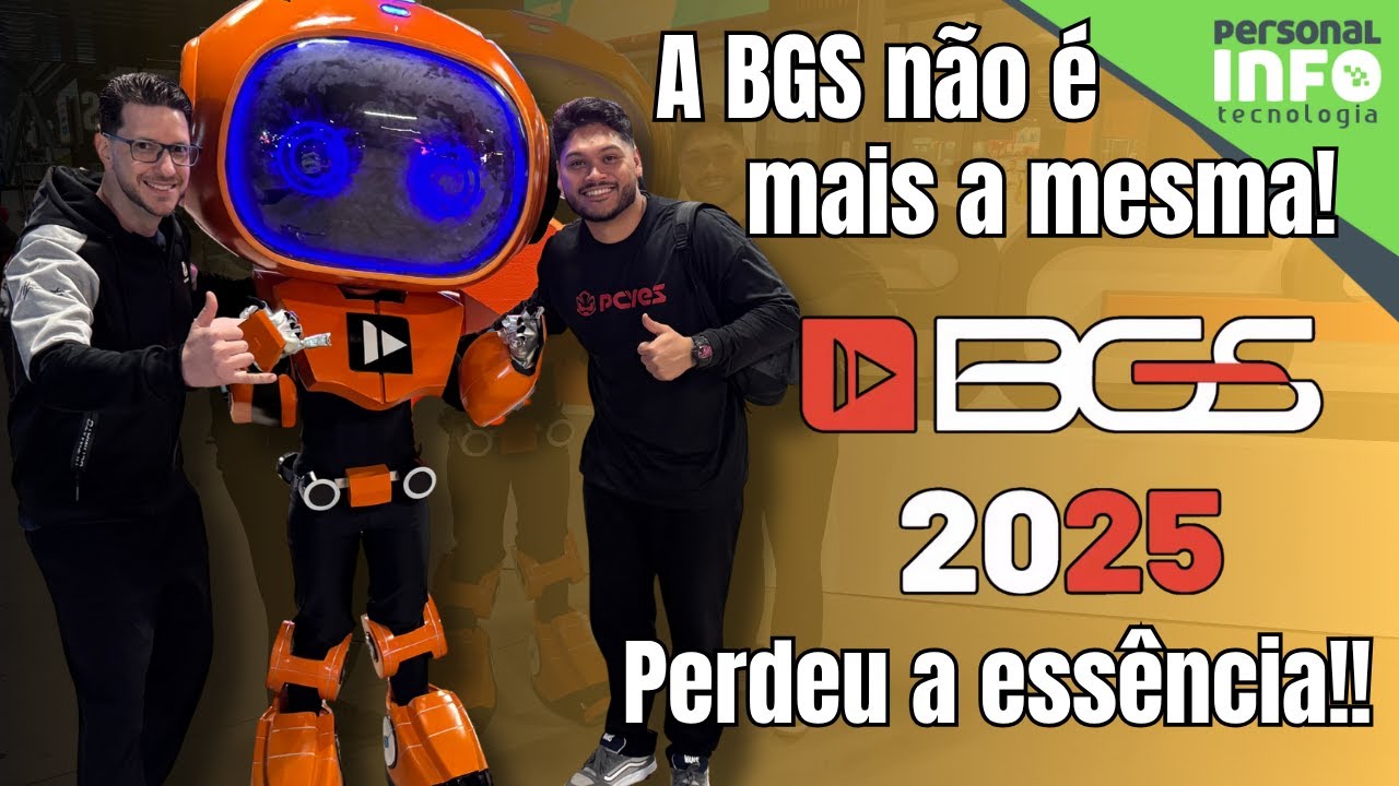 BGS 2025! Essa BRASIL tem SHOW, mas não tem GAMES