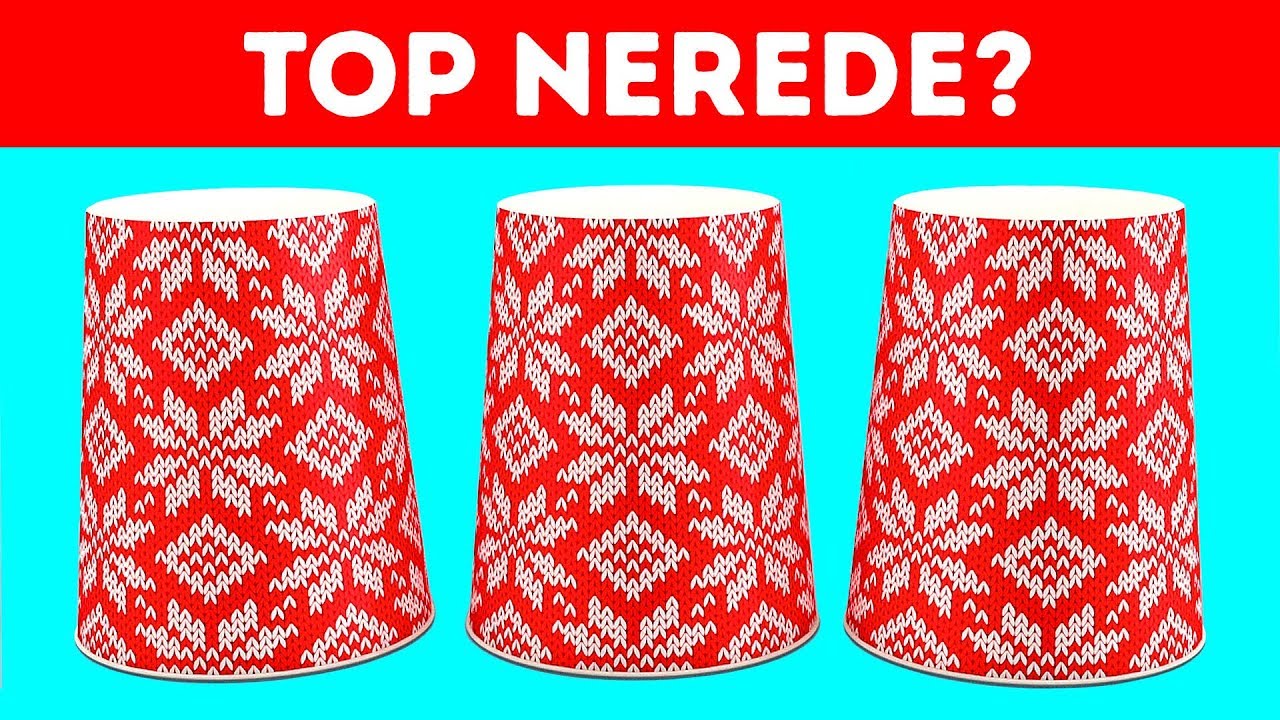 Arkadaşlarınız İçin Eğlenceli Bir Oyun |Top Nerede?