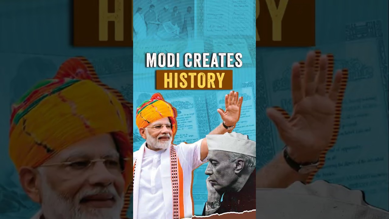 PM Modi Creates History | Longest Serving Elected PM in India