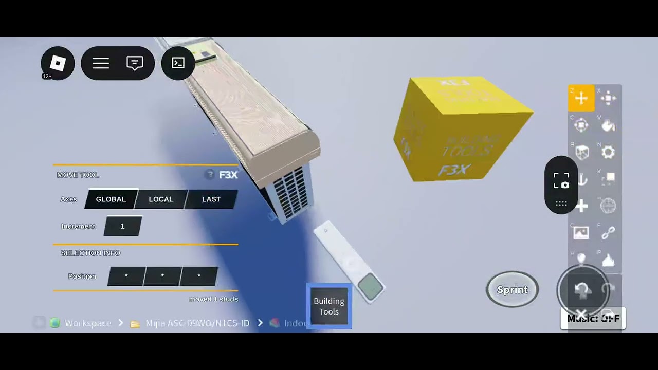 Roblox air conditioner 34 (Building tool)