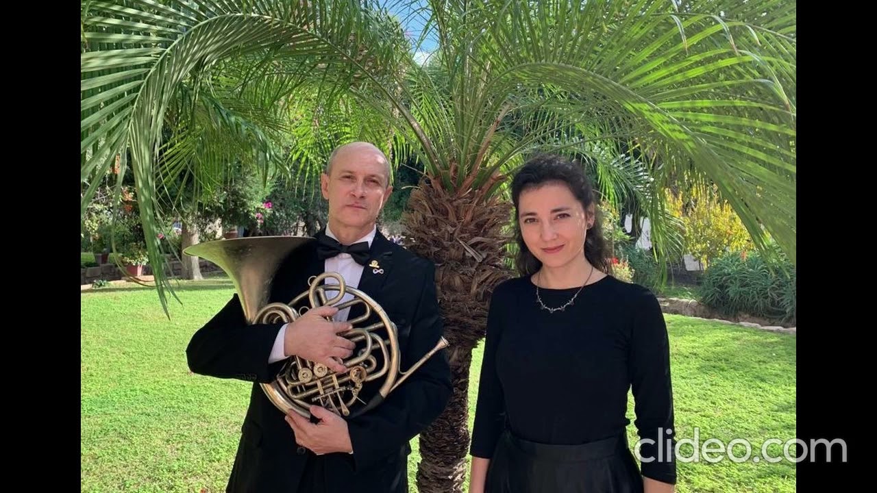 R Glier NOCTURNE, Roman Kott , french horn , Natalia Laskon, piano