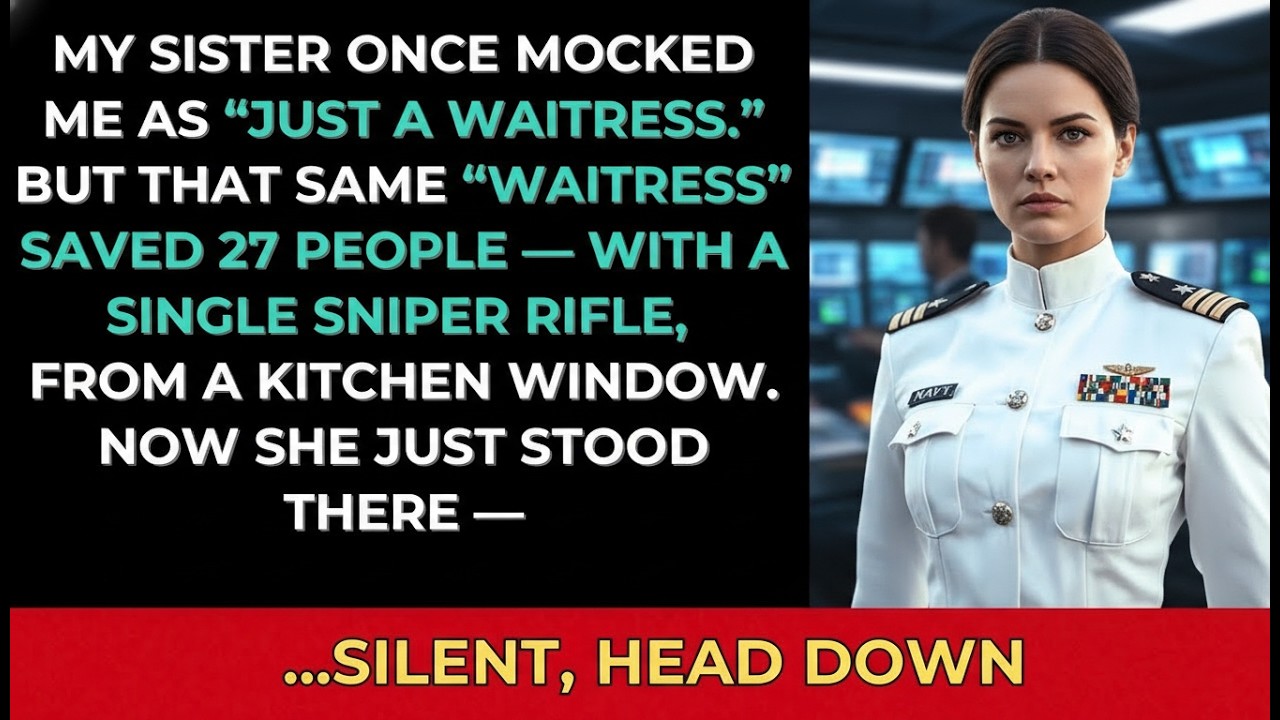 My Sister Mocked Me as “Just a Waitress” — Until I Took Down 19 Enemies and Saved the Entire Unit