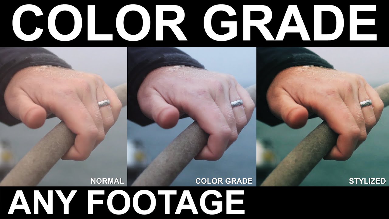 Color Grading Made Easy - After Effects Tutorial │ No Plugins Needed - 100% After Effects!
