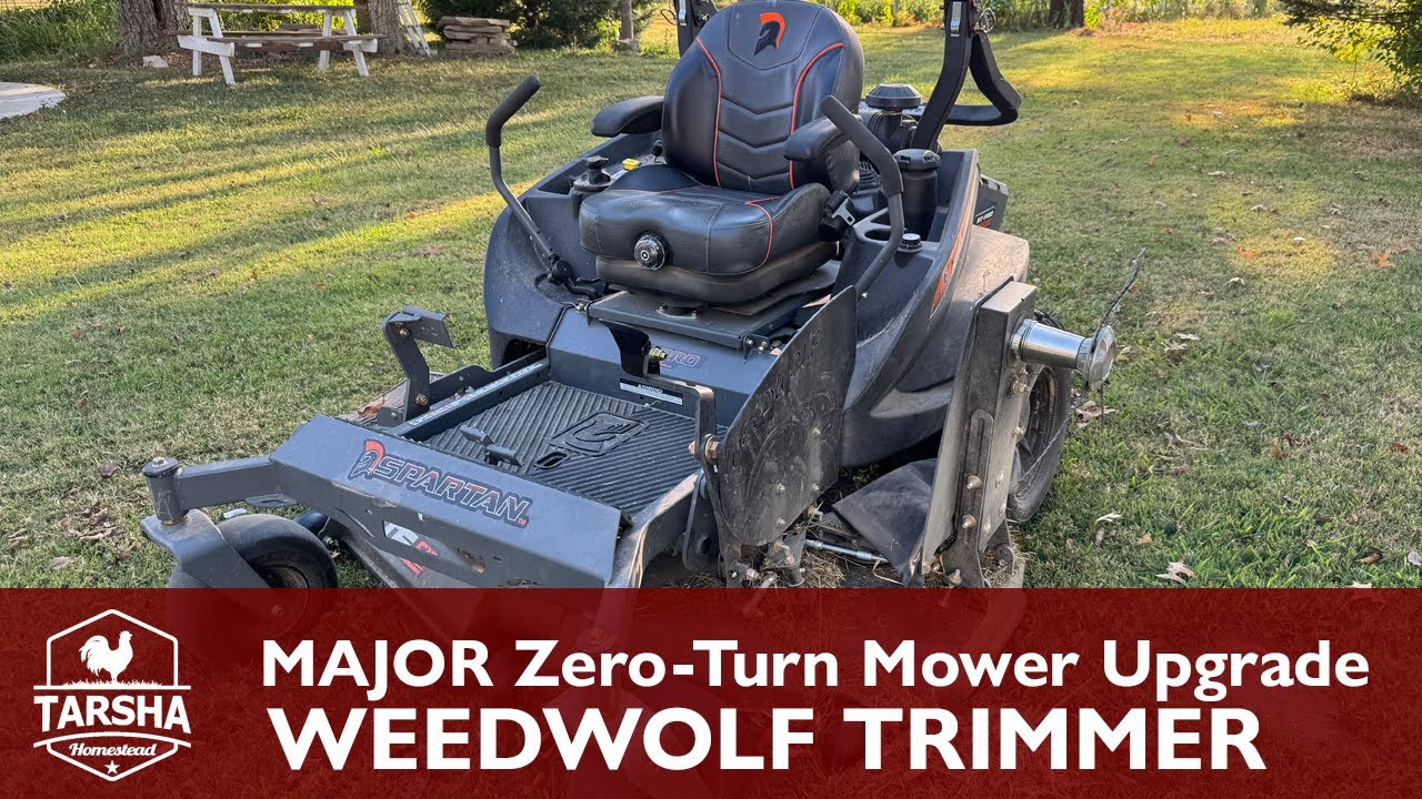 MAJOR Zero-Turn Mower Upgrade: Weedwolf Trimmer
