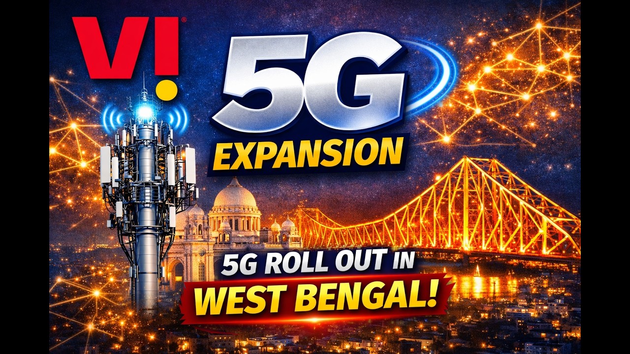 Vodafone Idea Expands 5G Network | Major Rollout Across West Bengal Cities ✅🗼 #technoneil