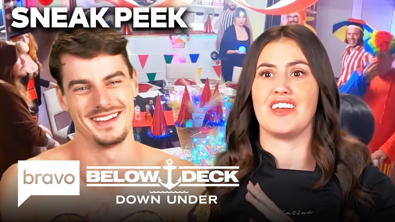 SNEAK PEEK: The Crew Put On A Circus Show | Below Deck Down Under (S3 E14) | Bravo