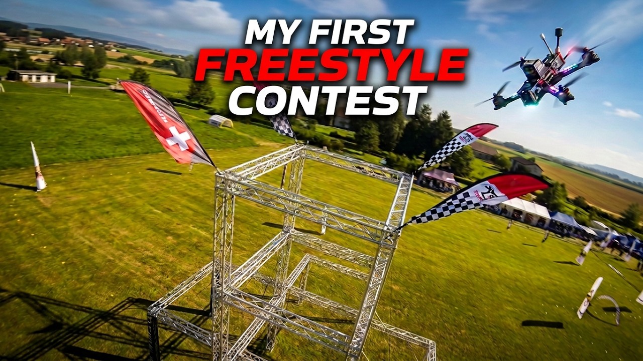 My First Freestyle Contest - Swiss FPV Air Race 2016 | FloFPV