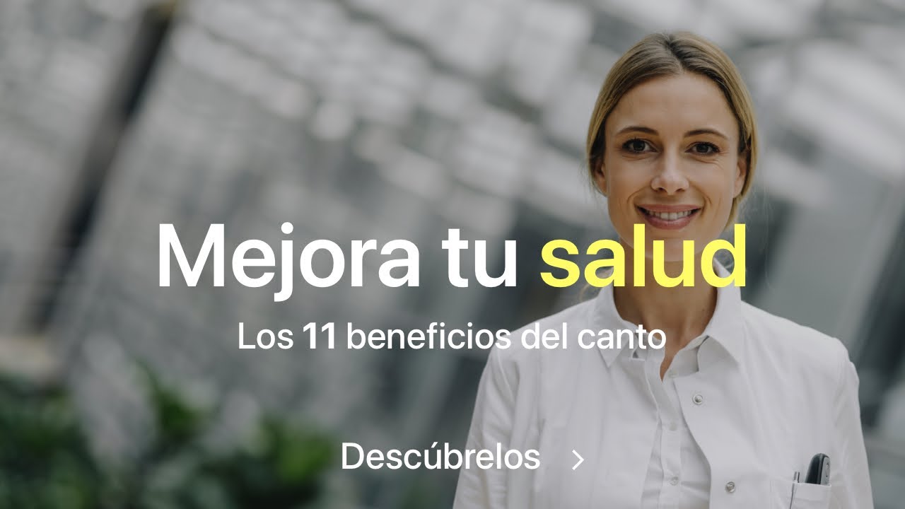 Cómo mejorar la salud: los beneficios de CANTAR