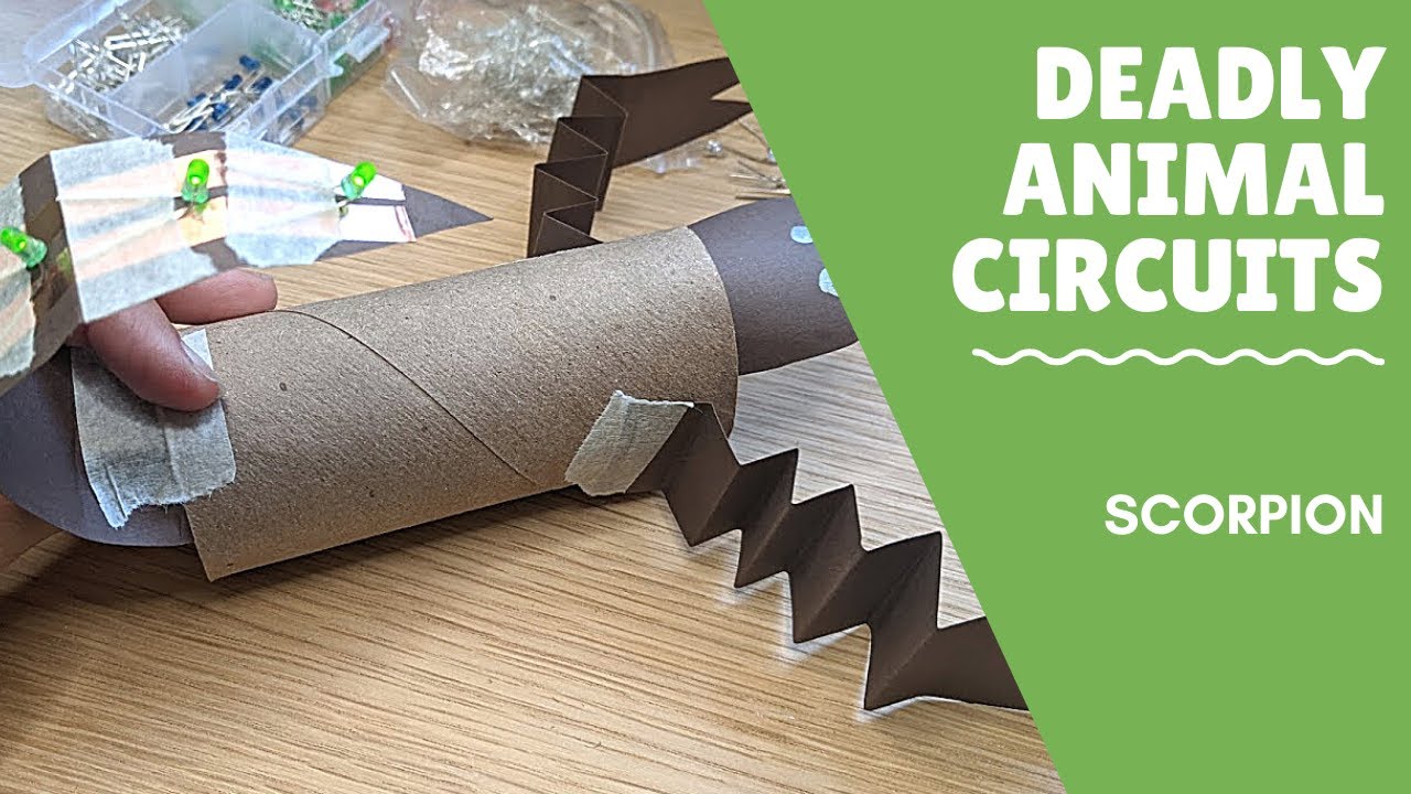 Paper Circuits - Deadly Animals - Scorpion