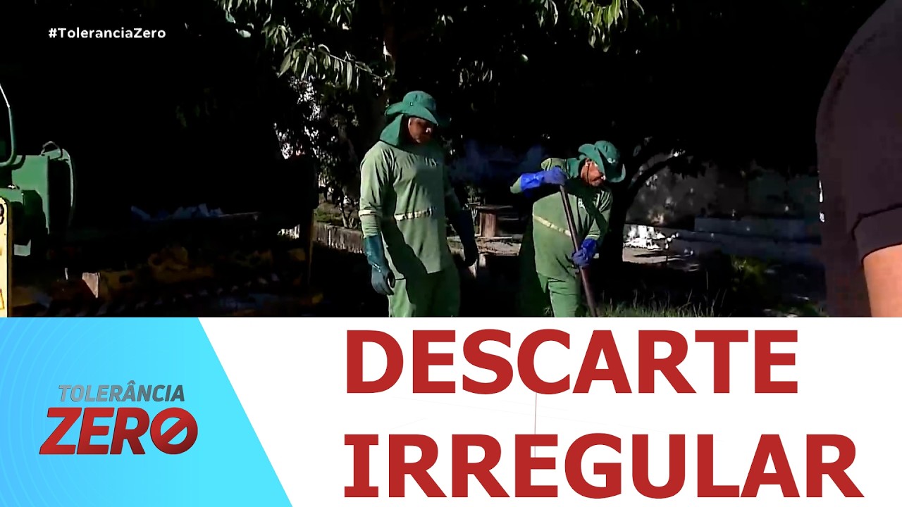 Prefeitura de Aracaju faz alerta e conscientiza para não realizar descarte de lixo irregular - TZ